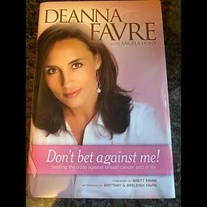 Last chance till 11/20! Brand new! Deanna Favre book "Don't bet against me!"